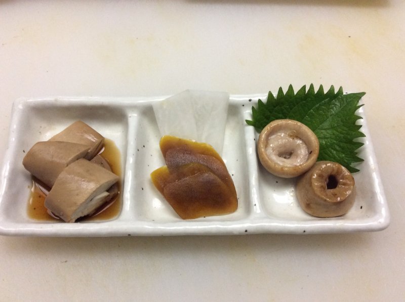 『司寿司』季節限定、ボラの三珍 ニュース画像1