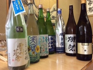 25日の日本酒会のお酒揃いました。 ニュース画像1
