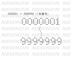 Numbering (sequential number punching machine) series News image 1