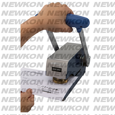 [Press] Commercial manual seal press that presses onto paper News image 1