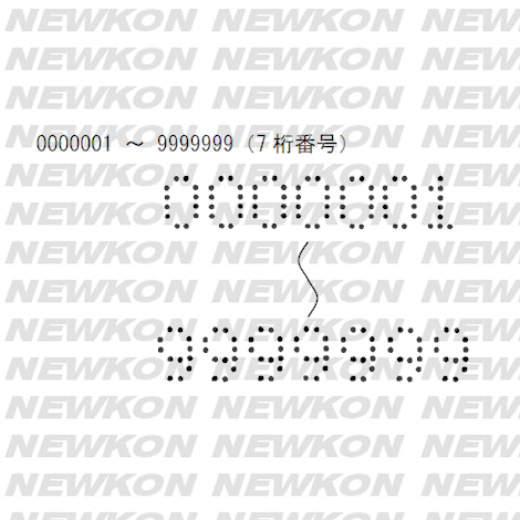 Punching/numbering (sequential number punching machine) News image 1