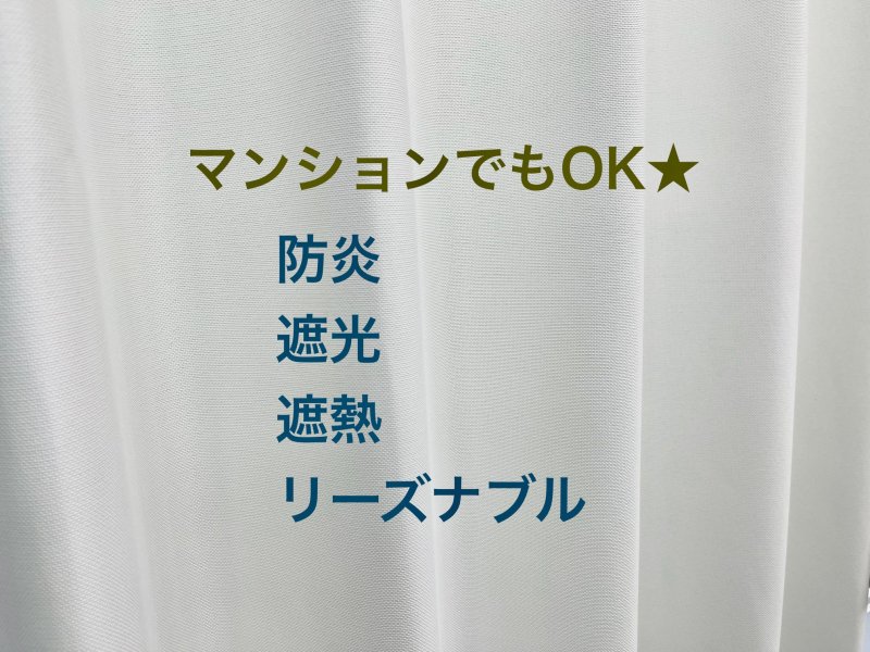 高層マンションでもOK、リーズナブルな防炎遮光カーテン ニュース画像1