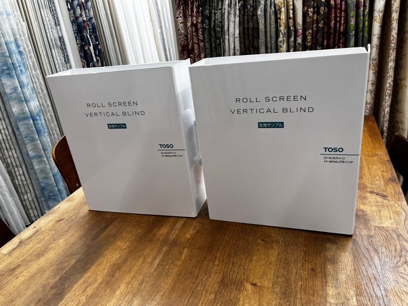 ロールスクリーン、バーチカルブラインドも大きな見本で選 ニュース画像2