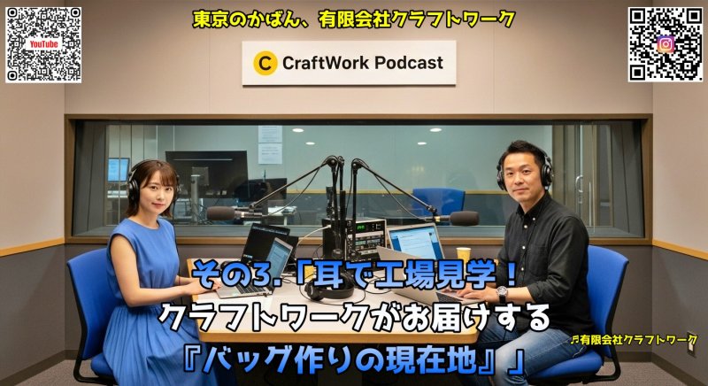 その3耳で工場見学！『バッグ作りの現在地』 ニュース画像1