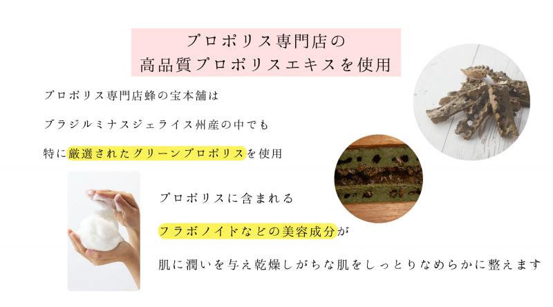 商品紹介＞BeeTreasureプロポリス石鹸 蜂石 - 株式会社 蜂の宝本舗