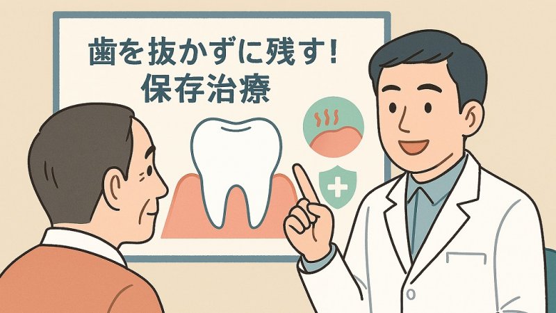 歯を抜かずに残す選択肢｜保存治療で天然歯を守る方法とは ニュース画像1