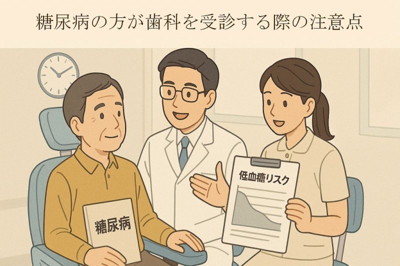 糖尿病と歯科治療｜低血糖・感染症リスクへの正しい備え方 ニュース画像1