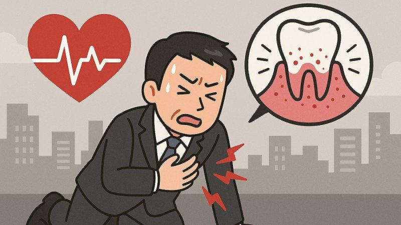 歯ぐきの炎症が命に関わる？歯周病と心臓病の深い関係 ニュース画像1