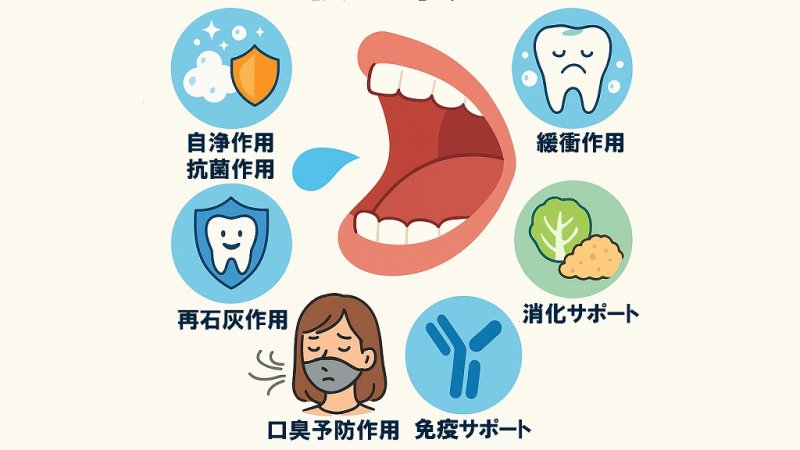 唾液から読み解く口腔生理学｜分泌機構・機能・臨床的意義 ニュース画像1