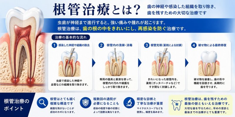根管治療が終わらないのはなぜ？ ニュース画像1