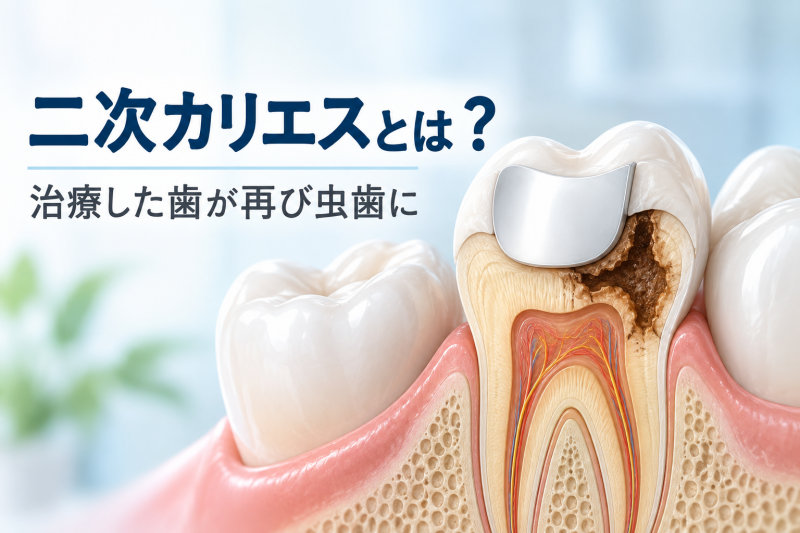 二次カリエスとは？治療した歯が再び虫歯になる原因と予防 ニュース画像1