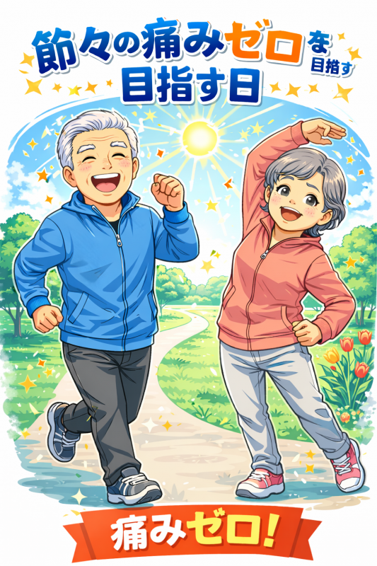 1月30日は「節々の痛みゼロを目指す日！」 ニュース画像1